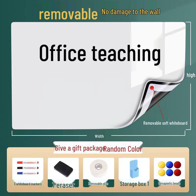 

Магнітна наклейка на стіну для дітей - Знімна, універсальна дошка для малювання Upgraded Model with Deluxe Gift Pack - 50x60cm