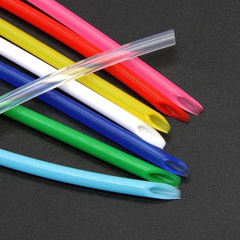 1 Metre Silikon Tüp ID 1 2 3 4 5 6 7 8 9 10 mm Esnek Kauçuk Hortum Gıda Sınıfı Meşrubat Borusu Su Bağlantısı