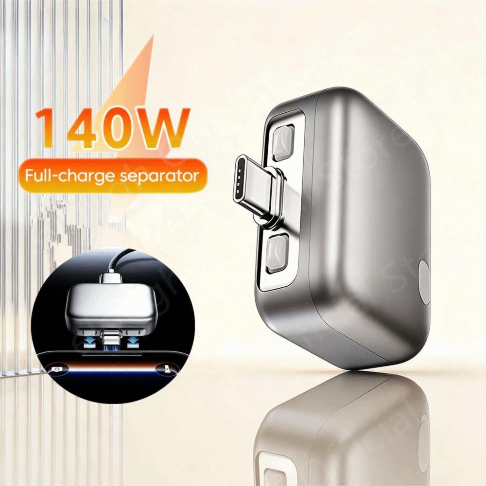 140W Auto-Stop-Ladeadapter Typ-C Stromunterbrecher Vollständiger Lade-Separator für Typ-C-Gerät