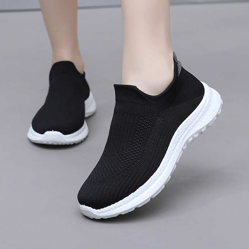 Fashion Without Heels Thick-heeled Sneakers Kawaii Flats Green Women's Tennis Shoes Ladies Summer Sports Trends Top Quality