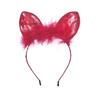 Korean Cute Lace Cat & Bunny Ears Headband - Cosplay & Makeup Hair Accessory
