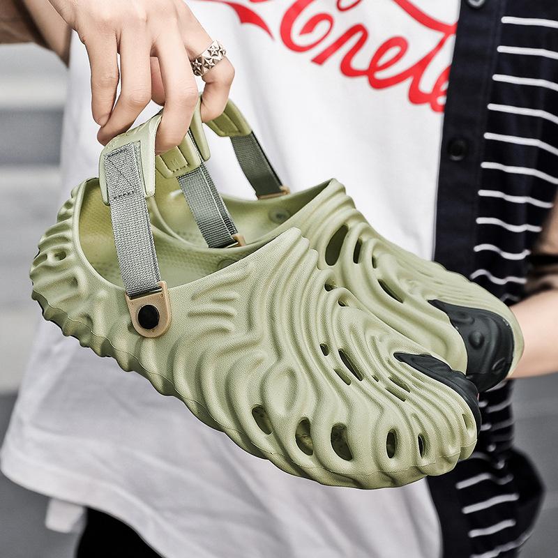 Sommer Herren Sandalen Slides Runway Hausschuhe Clogs Solides Luxusdesign Strand Draußen Weiche Rutschfeste Sohle Lässige Paare Damenschuhe