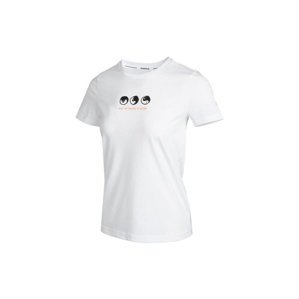 adidas T Shirts Women's White Crew Neck Moderate Other GN7367