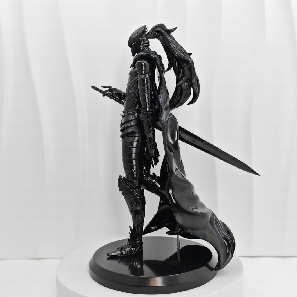 Knight Chief Yegrit Scarlet Knight Shadow Knight Hand-made Mold,12*17.5*22 Cm