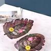 DIY Crystal Epoxy Mold Leaf Plate Nut Storage Tray Silicone Mold