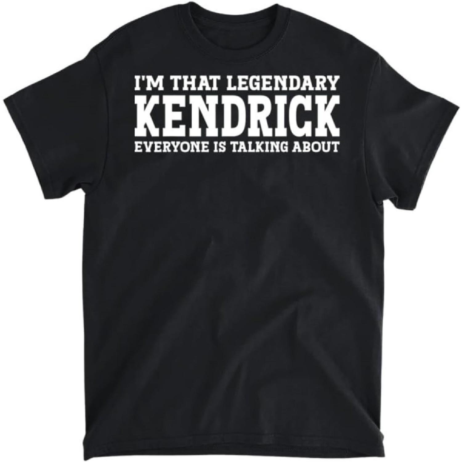 

Kendrick Personal Name Funny Kendrick T-Shirt, Tank Top, Long Sleeve, Sweatshirt, Hoodie Men Women Kids Made in Canada Black XXXXXL чорний