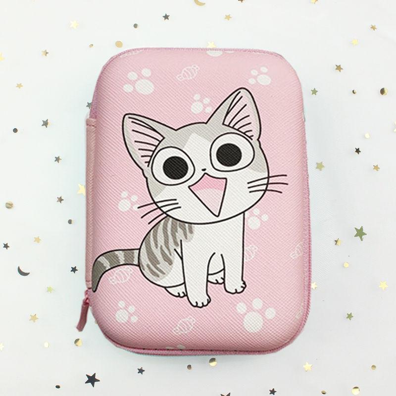 Cartoon Cute Portable Storage Bag for Cables and Chargers, Customizable with Logo