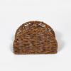 Rustic Style Vertical Napkin Dispenser Retro Tissue Storage Rack  Desktop Use