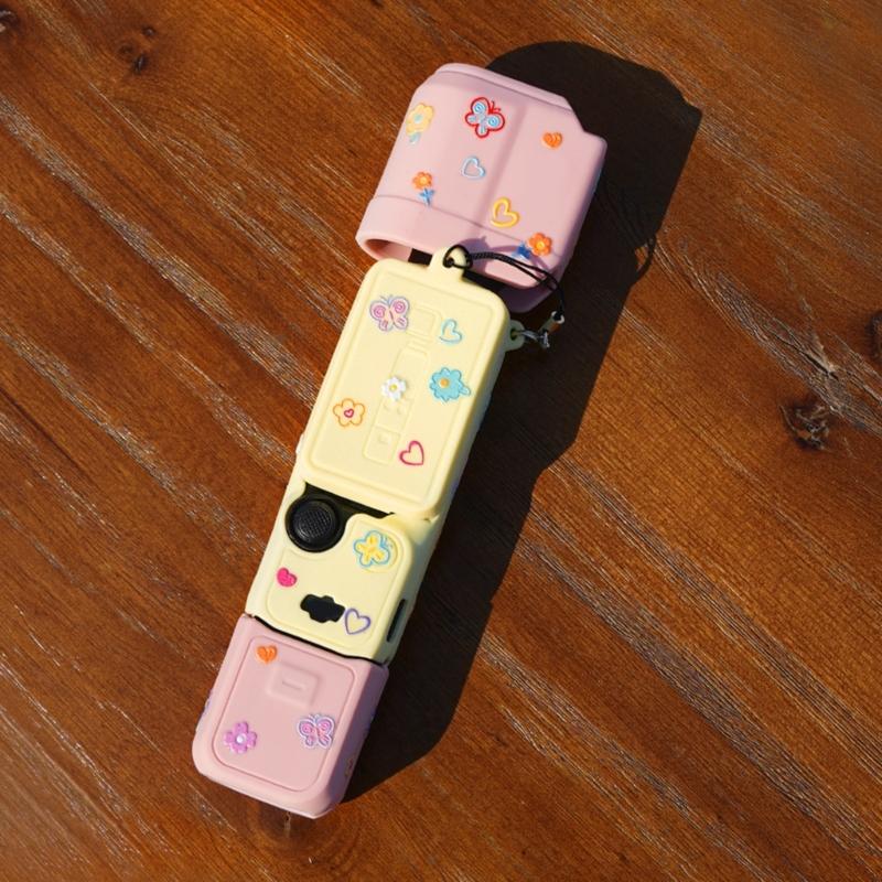 Durability Silicone Cover Compatible for Pocket 3 Camera Cover Protective Case For Full Body And Screen Protections