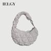 Cloud Bag Pleated Soft Down Bag Nylon Handbag