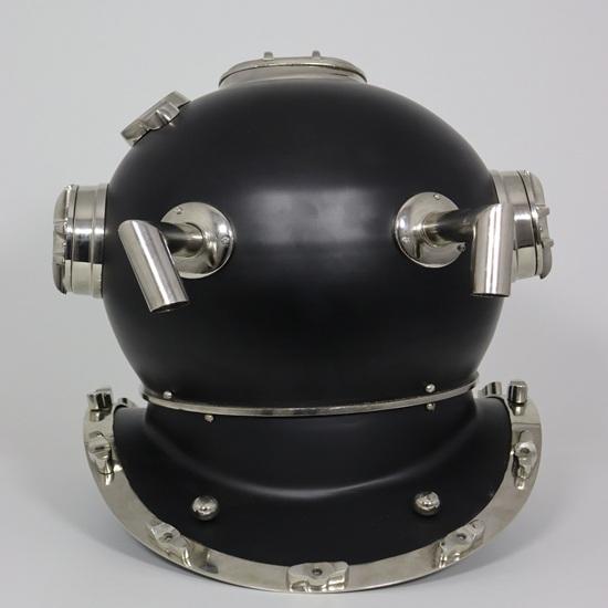 45.72 cm Scuba Diving Helmet Deep Diving Helmet Mark V Black Marine Diving Helmet Decorative Item