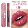 15 Farben wasserfester Diamond Illusion Matte Lippenstift Metallic Pearl Shantou Lipgloss Langlebig