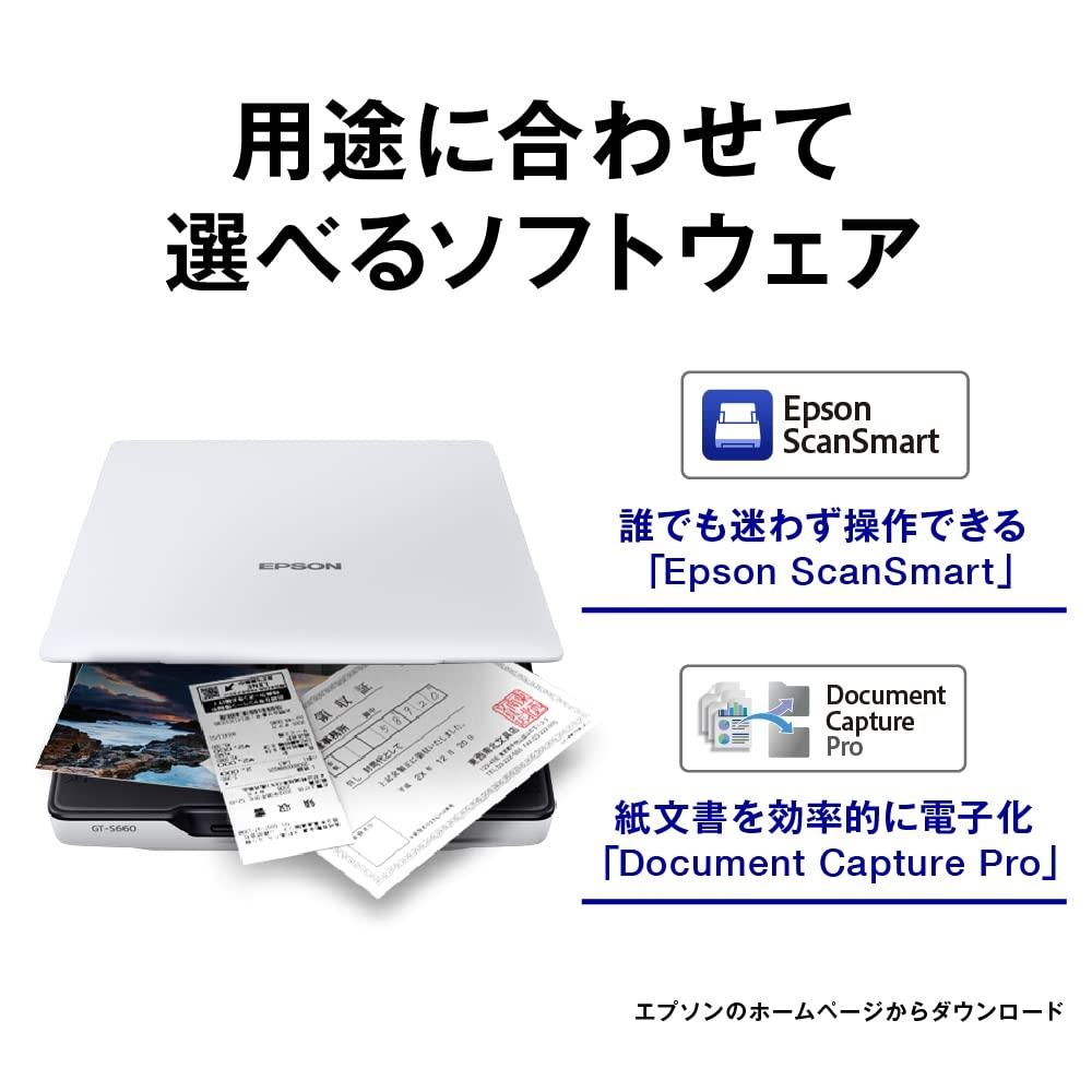 Epson Document Flatbed Scanner GT-S660 A4 Color 4800dpi