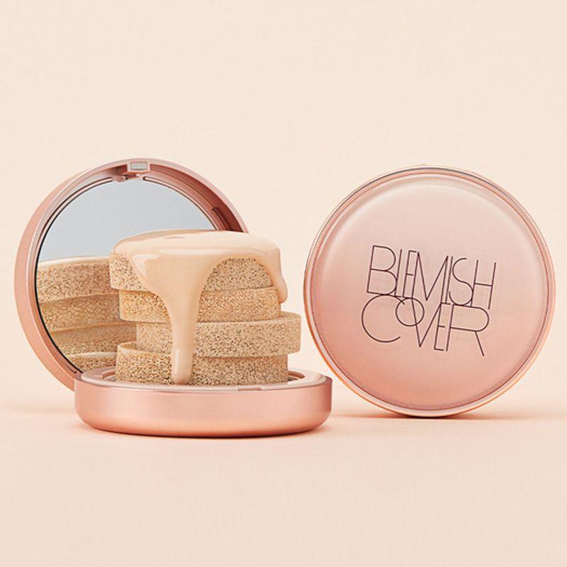 Hanskin Blemish Cover Conceal Cushion Semi-Matte Main Product 11g + Refill 11g (N21/N23)