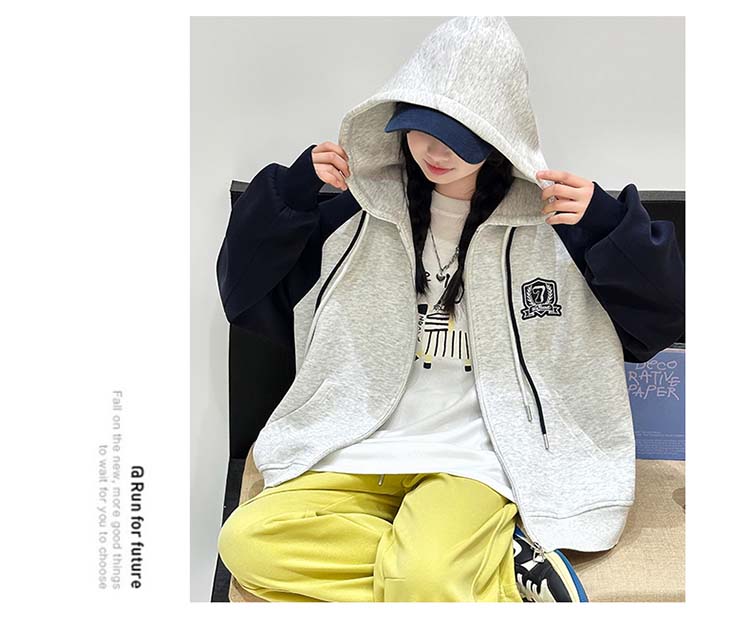 Girl's Super Beautiful Hooded Sweatshirt Cardigan Spring Outfit 2026 New Item, Chinese Children's Casual Jacket, Children's Korean Style Outfit