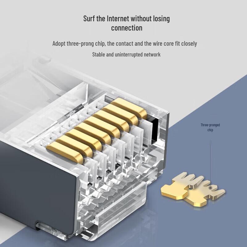 Ugreen Cat5e/Cat6 10 Gigabit Shielded RJ45 Network Connectors