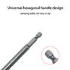 Quick Release Hexagonal Handle Extension Rod 300mm Screwdriver Extension Rod Extended Locking Extension Rod