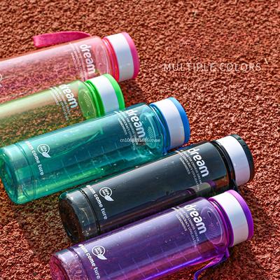 1 Pcs 1000ML Summer Plastic Sports Water Bottle Student Large Capacity Drinking Bottle Fitness Cup Outdoor Portable Kettle
