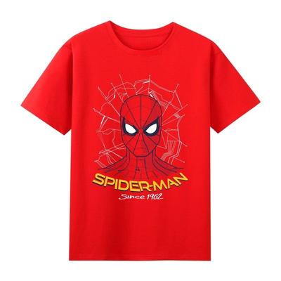 2026 New SpiderUnisex 2 Unisexs Tshirt 100 Pure Cotton Short Sleeve