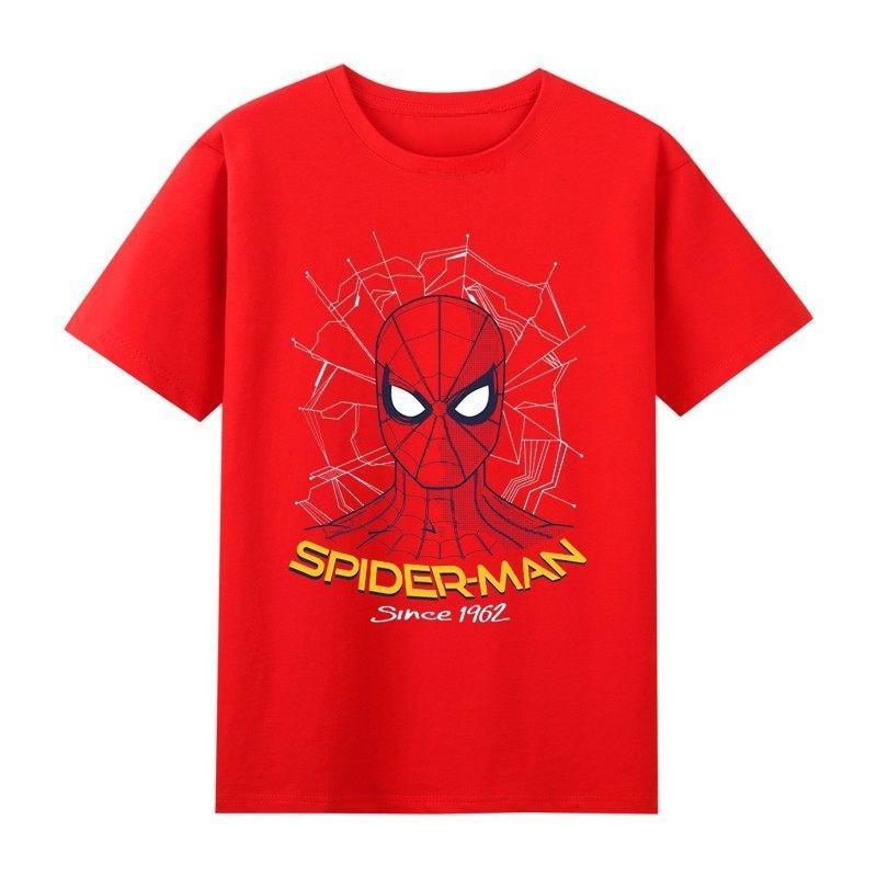 

2026 новая унисекс футболка Marvel SpiderUnisex 2 Unisexs 100% хлопок с коротким рукавом M