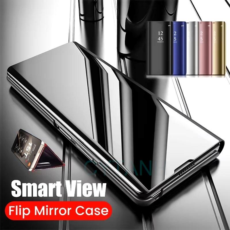 Luksus Smart Spejl Læder Flip Læder Cover Til Xiaomi 15T Pro 5G Magnetisk Stand Cover På Xiaomi15T Xiomi Mi15T Mi 15 T 15TPro