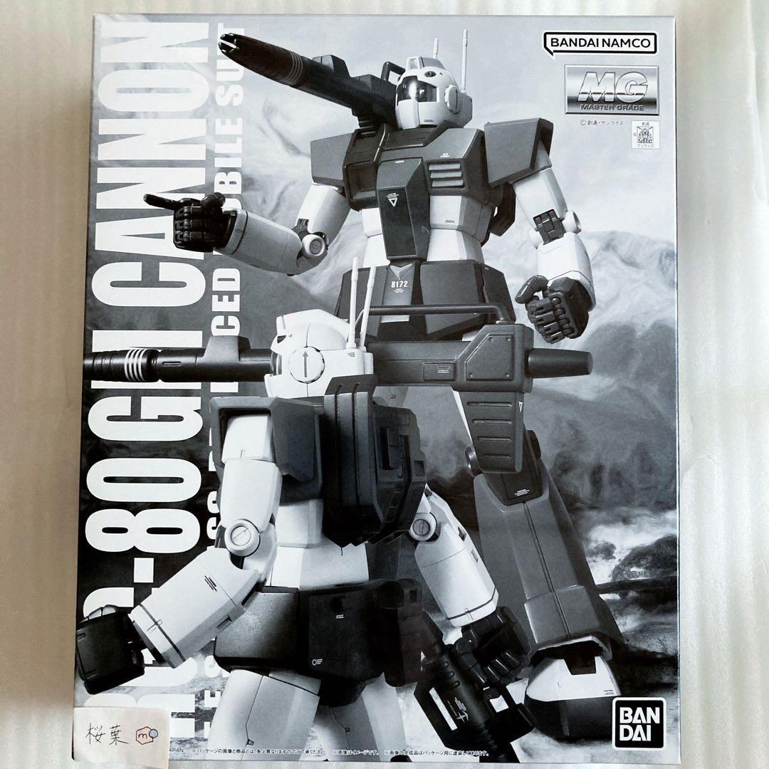 Used Mobile Suit Gundam MSV Gunpla MG Jim Cannon New Unassembled Inner Bag Unopened