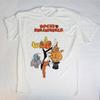 The Rocky and Bullwinkle and Friends Movie White Unisex T-shirt Size S-5XL
