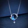 925 Sterling Silver Zircon Pendant Necklace Necklace Women Fashion Jewelry