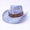 Retro Bull Head Western Cowboy Hat Men's and Women's British Style High-end Jazz Hat European and American Fashion Top Hat