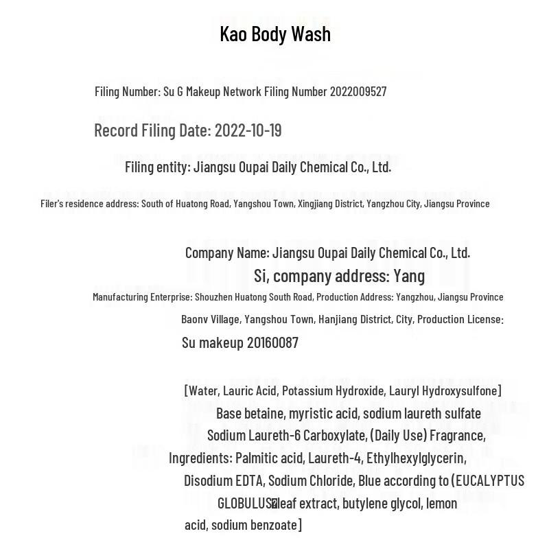 Kao Anxin Series Moisturizing Shower Gel