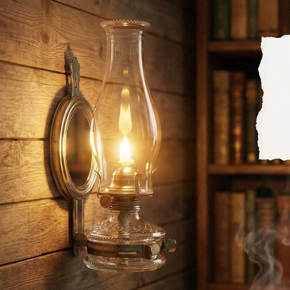Retro nástěnná olejová lampa Koňská lampa Petrolejová stará olejová lampa Stará bronzová Nostalgická olejová kempingová lampa Venkovní stanová lampa