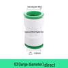 Quick Connect PPR Ball Valve PVC Elbow Tee, No Hot Melt, 4 Points/40 PE Water Pipe Fittings.