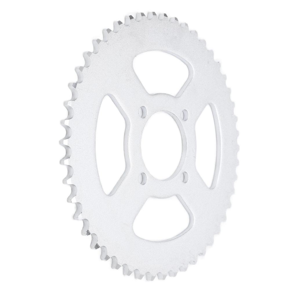 420 52mm 48T Sprocket Steel Rear Chain Roller Sprocket Kit for Electric Bicycle Kart Motorcycle