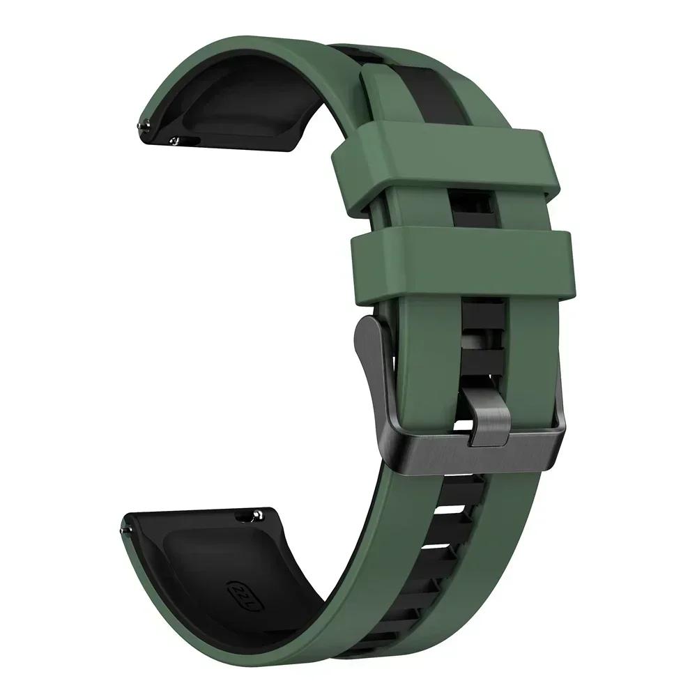 Cinturino Sportivo 20mm 22mm Per Huawei Watch 5 4 Pro/GT 5 Pro/GT5 4 3 2 Braccialetto in Silicone Per Amazfit GTR 4 3/GTS 4 Cinturino Orologio Correa