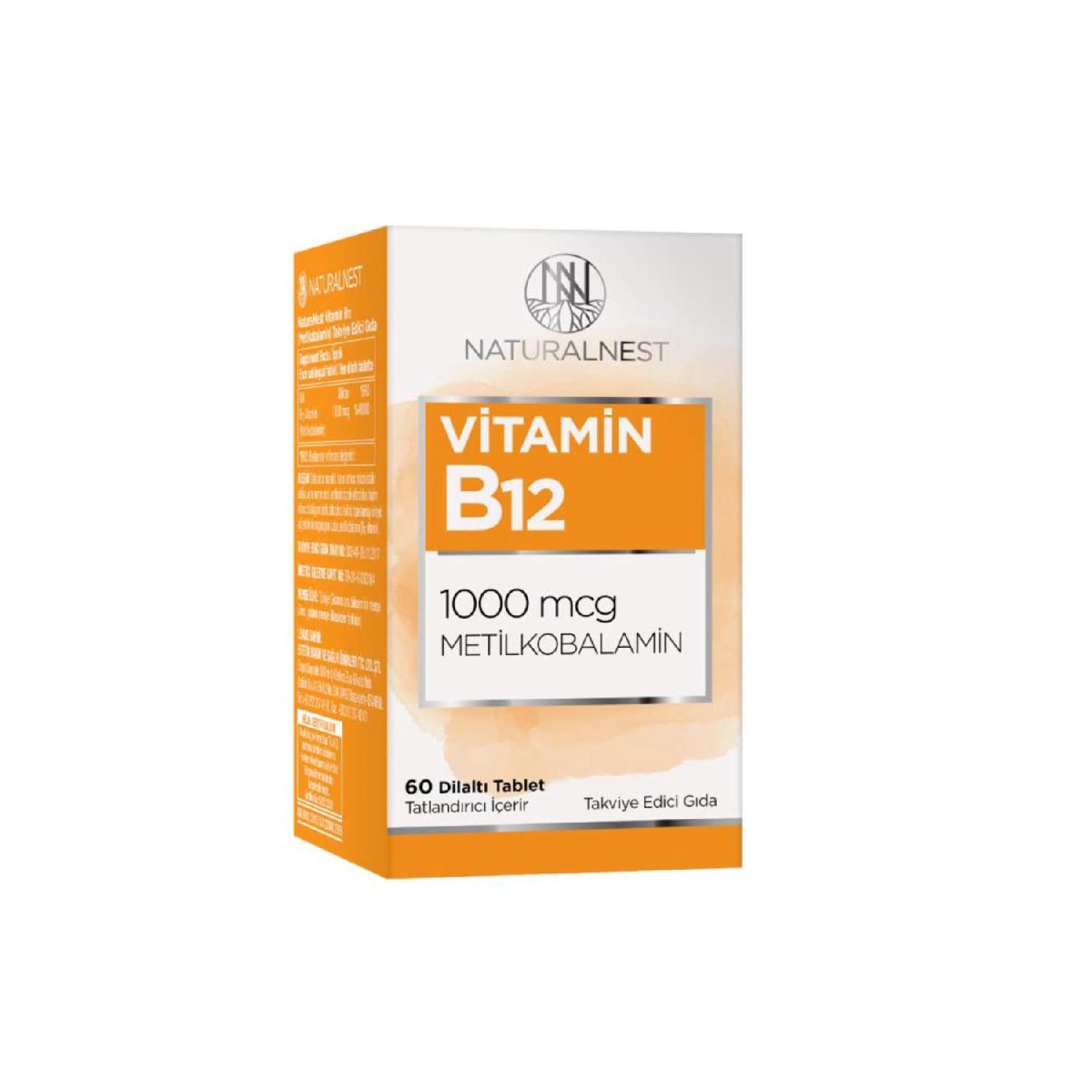 

Vitamin B12 60 Tablet
