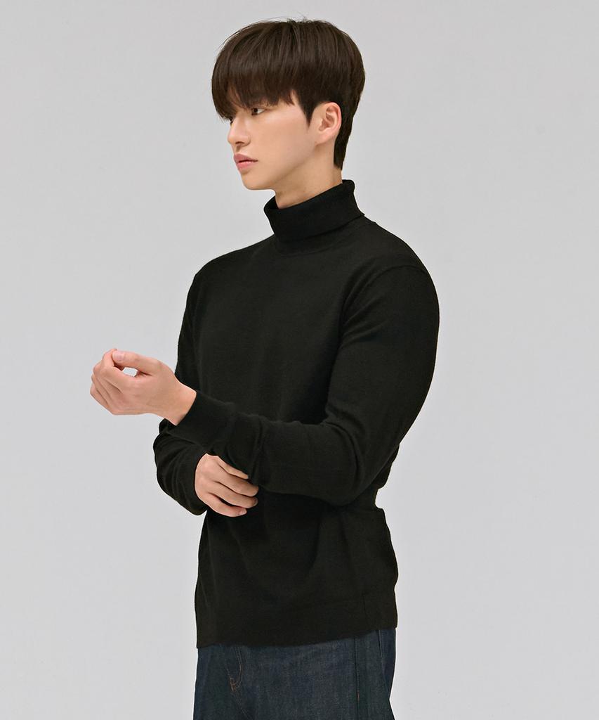 CHASECULT Men'S Basic Turtleneck Sweater-Dfrk5218D03