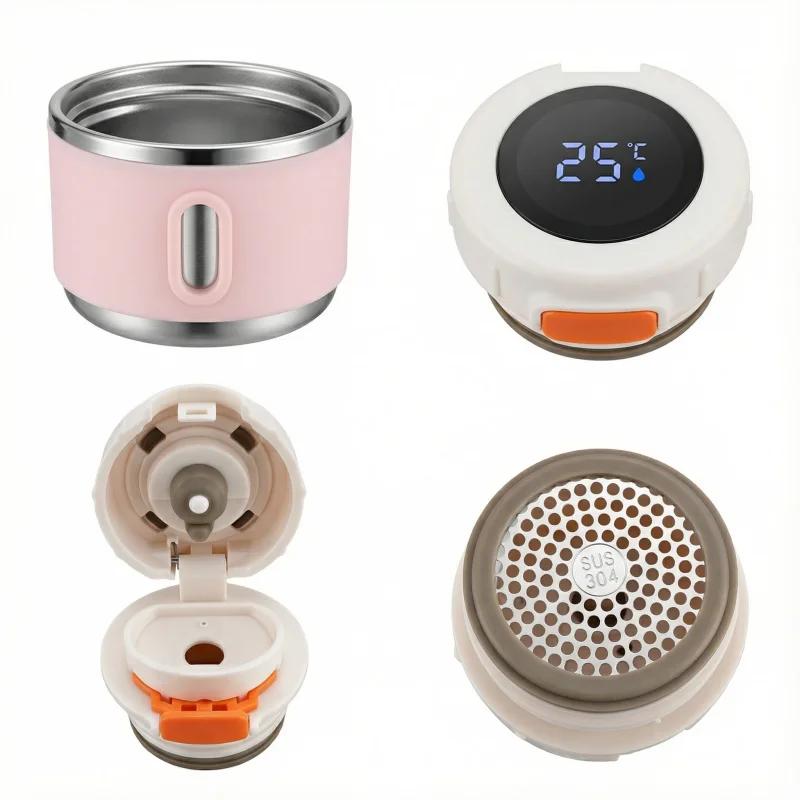 116L Stainless Steel Smart Thermal Bottle for 111/111ml Leakproof Insulated with Temperature Display Portable Travel Coffee Mug