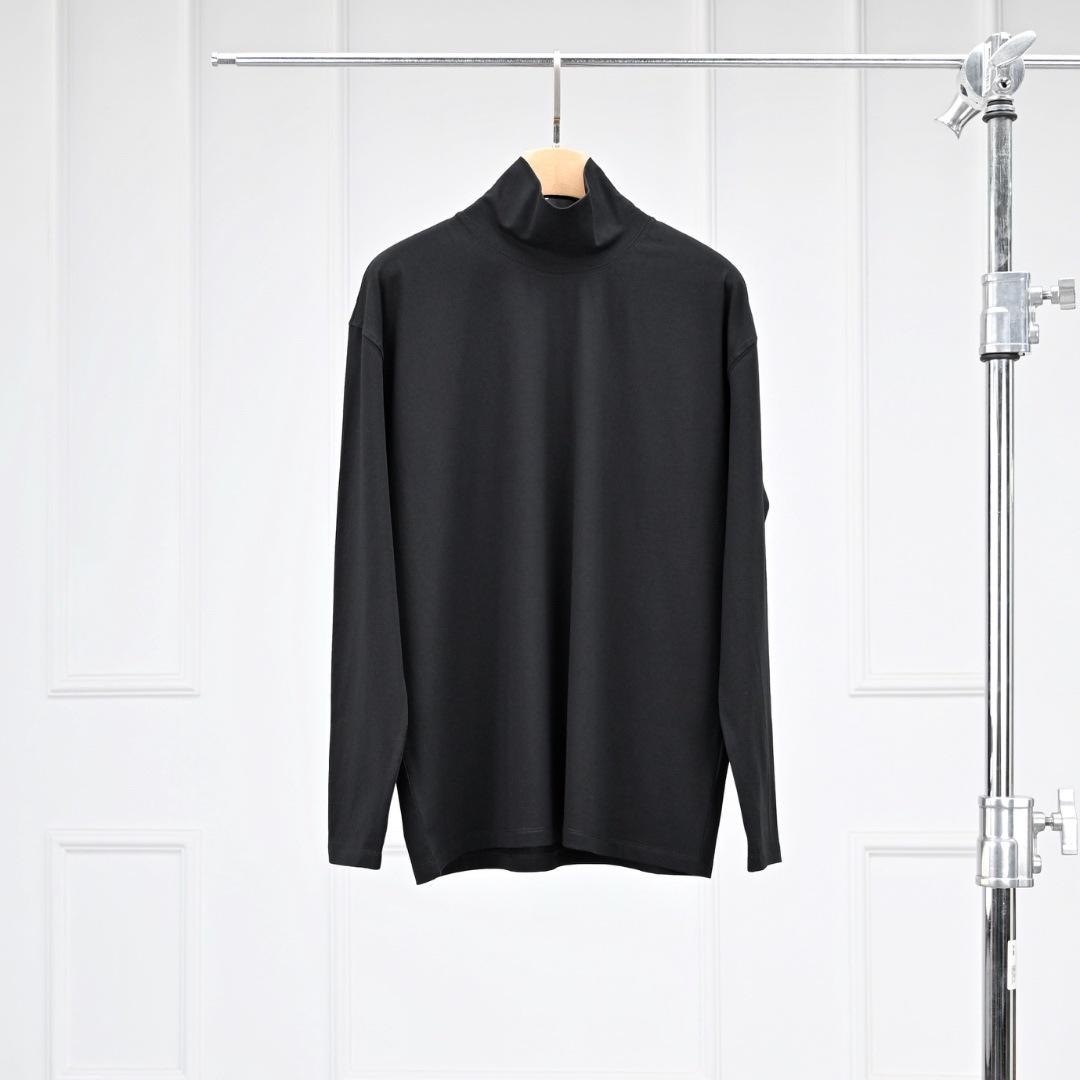 

Warren Sea Dragon Women s Cotton High-Neck Long Sleeve T-Shirt - Relaxed Fit, Versatile, Comfortable Base Layer Large чорний