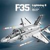 1600PCS F-35 Lightning II Fighter Jet Building Blocks Bomber Shipboard Aircraft Model Bricks Kids Toy Gifts Desktop Decoration
