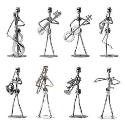 Miniature Musician Figurine Decorative Crafts Ornament Supplies Gift for Children Girl Boy Birthday Wedding Party Gift