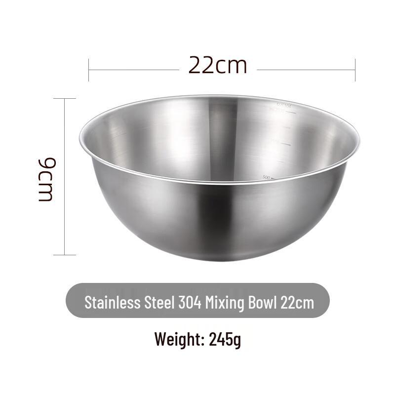 SUNLIXING HOTELWARE 304 Stainless Steel Mixing Bowl