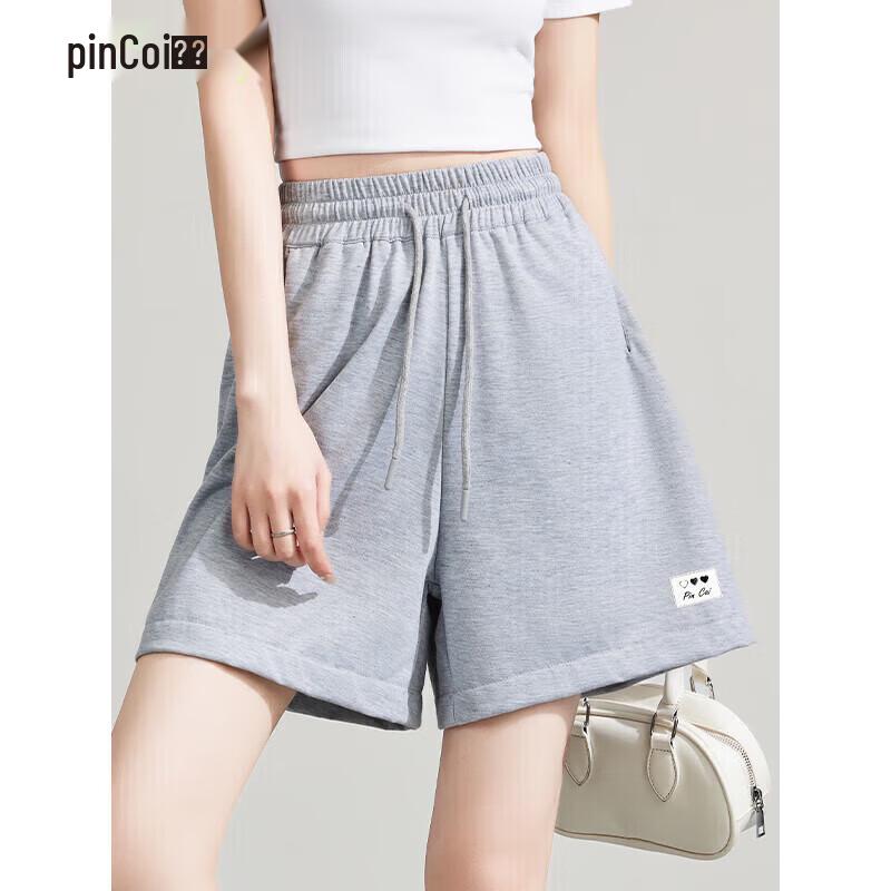 Pincai Women s Casual Loose Sports Shorts L