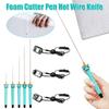 Foam Cutter Pen Hot Wire Cutter Pen Lightweight Heat Cutting Engraving Pen Fast Heating for Styrofoam Foam Cutting