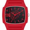 Diesel Cliffhanger Quartz Stainless Steel and Silicone One Cliffhanger Silicone Watch DZ2165 Men's 2.0 Three-Hand Watch, Red, Size, 2.0 Three-Hand -