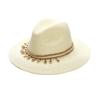 Summer seaside vacation European and American versatile jazz flat top top hat women's beach sun protection shade outdoor travel straw hat
