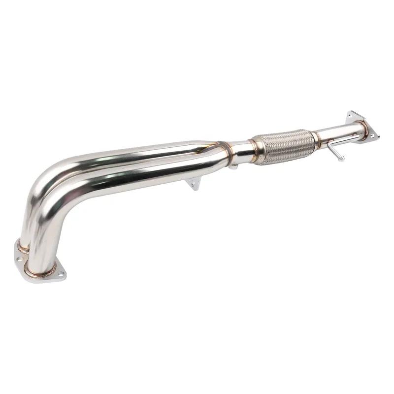 Collettore di Scarico H22 Serie H TRI-Y Acciaio Inossidabile Tipo 4-2-1 Argento Per Honda Prelude 92-96 Swap