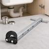 11" Basin Wrench, Sink Wrench, Adjustable Tap Nut Spanner Basin Spanner, Capacity of 3/8" to 1-1/4"