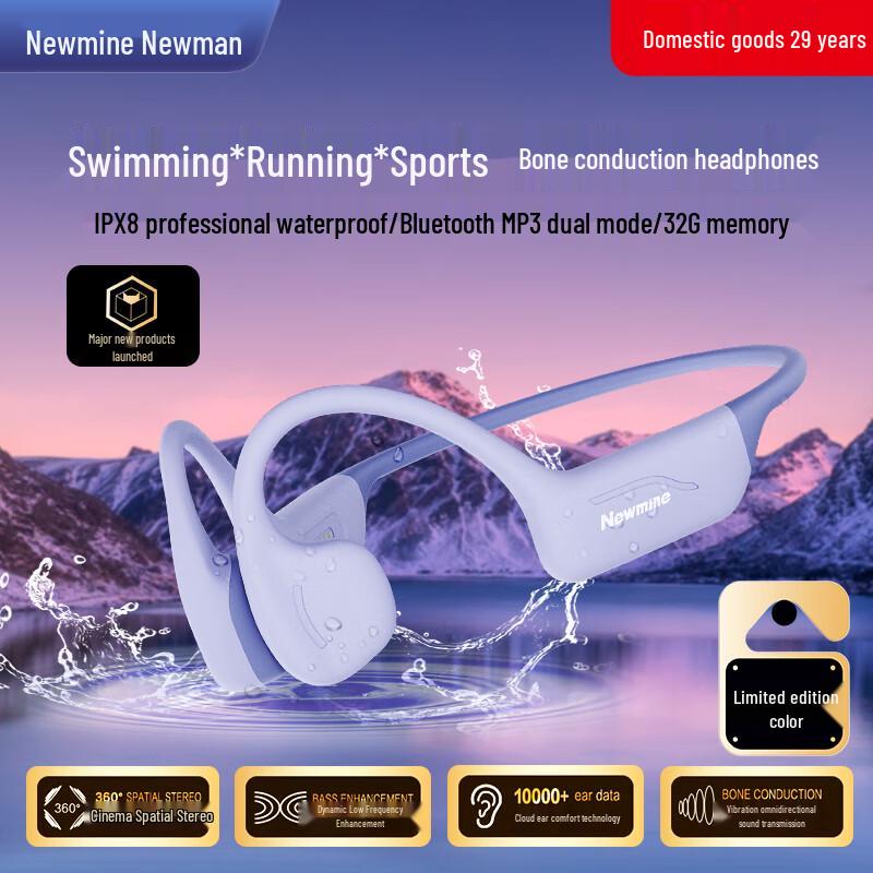 Newman BC-F5 Pro Bone Conduction Sports Headphones