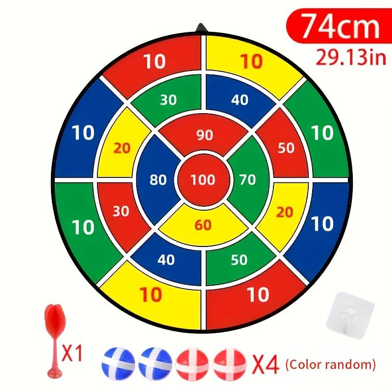

Sticky Ball Dart Target Set (with Darts) Suitable for indoor/outdoor entertainment and family gatherings, with three specificati різнокольоровий