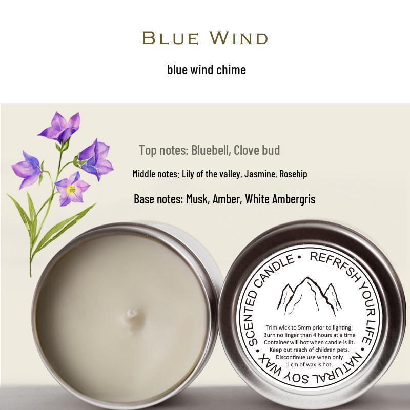 Scented Candles: Handmade Essential Oil for Bedroom, Sleep Aid, Safe for Babies & Pregnant Women, Indoor Fragrance Souvenir